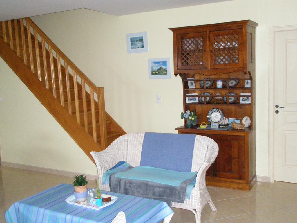 Gite Le Mascaret Roz-sur-Couesnon Zimmer foto